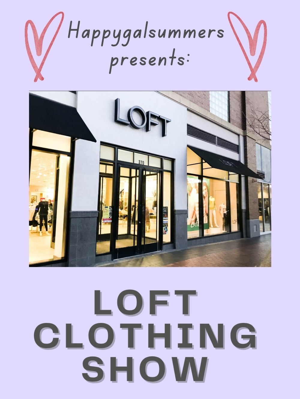 LOFT SHOW |  Various Sizes